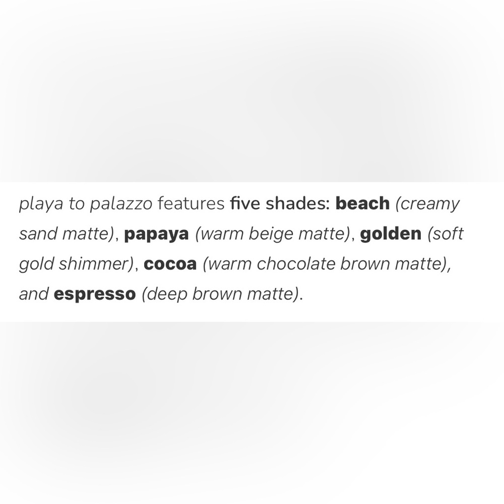 Beauty For Certain Playa to Palazzo Eyeshadow Palette - Picture 7 of 7